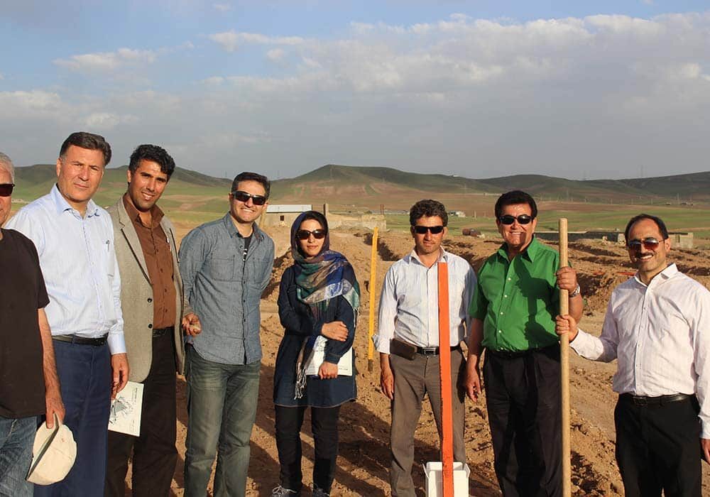 بازدید دکتر حيدری عضو هيات علمی دانشگاه